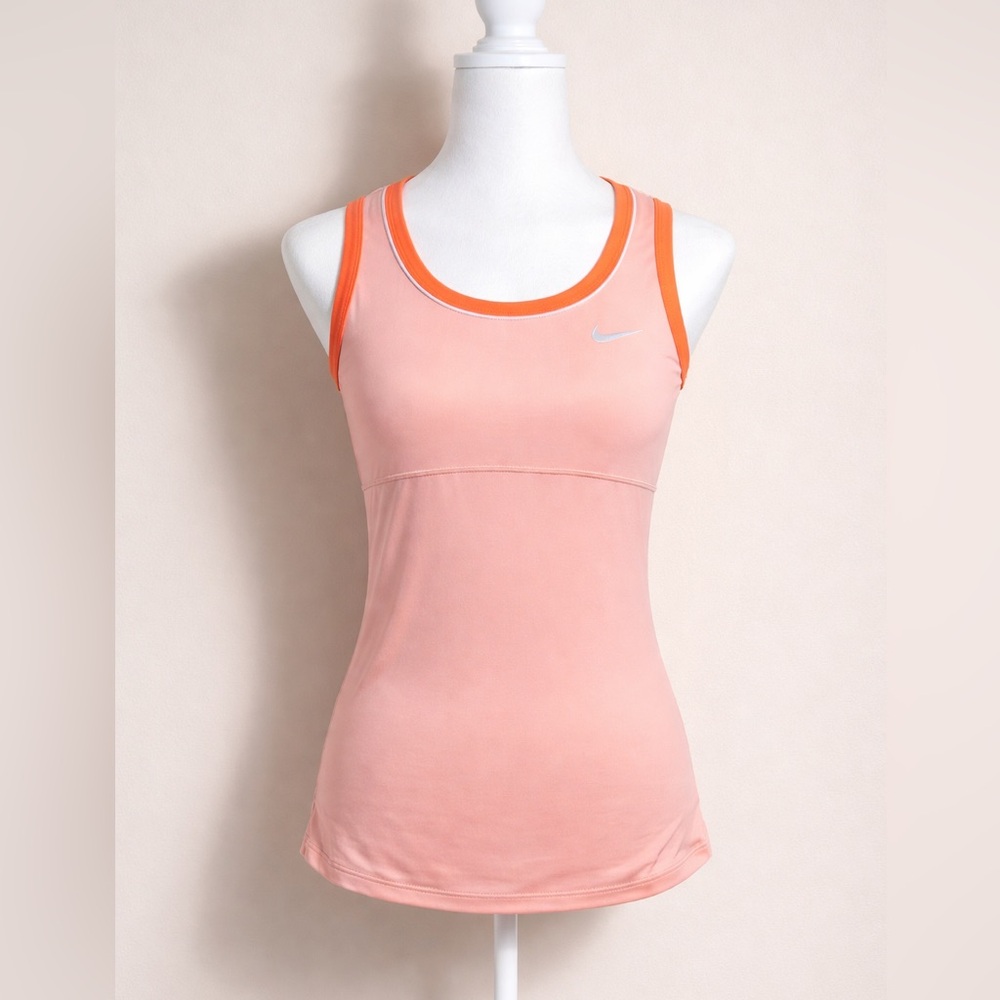 Nike Dri-FIT Peach Sleeveless Tank Top – Size M